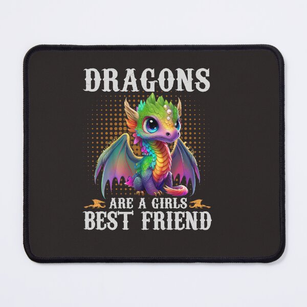 Artikelvorschau, Süße Drachen sind die besten Freunde eines Mädchens, Drachenmädchen, Frauen und Mädchen, Fantasy-Tierliebhaber entworfen und verkauft von Ostericaimusa.