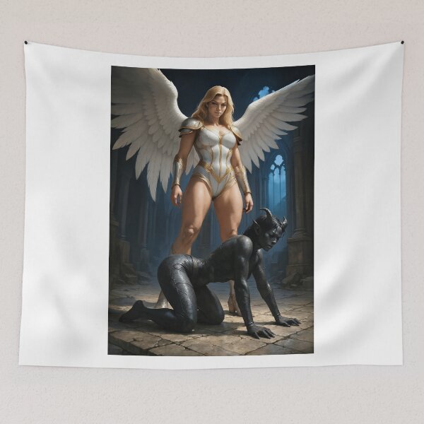 Item preview, Angel x demoness cursed creatures   designed and sold by CathryneDelamort.