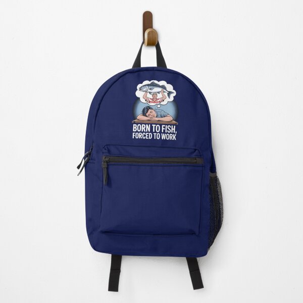 Item preview, Born to Fish, Forced to Work designed and sold by SignumShop.