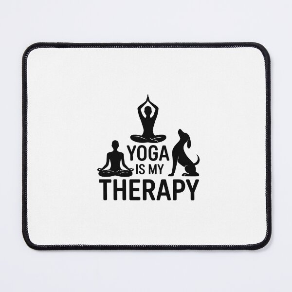 Item preview, Yoga Is My Therapy - Zen Wellness Shirt designed and sold by Reichcorp.