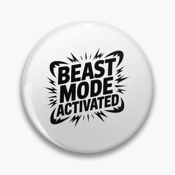 Item preview, Beast Mode Activated - Workout Motivation Tee designed and sold by Reichcorp.