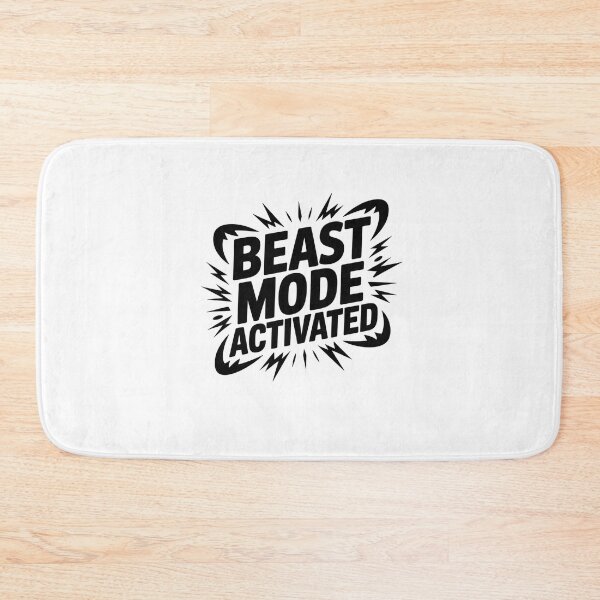 Item preview, Beast Mode Activated - Workout Motivation Tee designed and sold by Reichcorp.