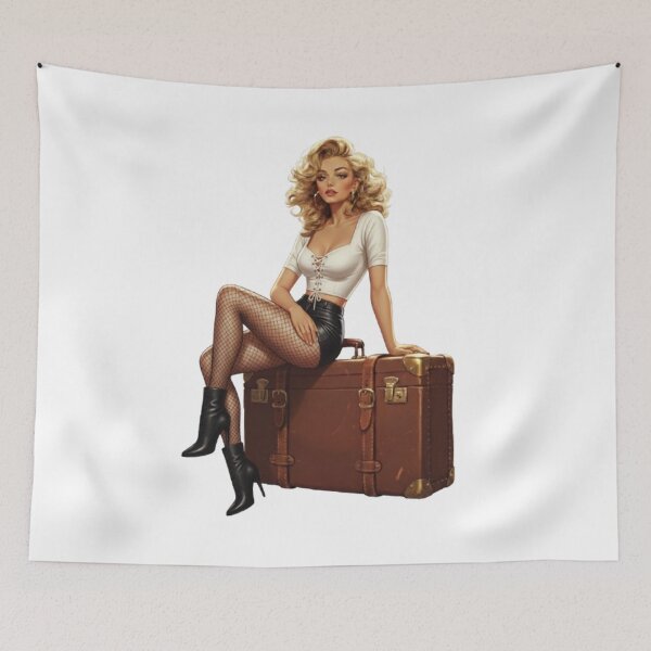 Item preview, "Retro Glamour: Charm and Audacity of Pin-Ups” designed and sold by CHRIST5000.