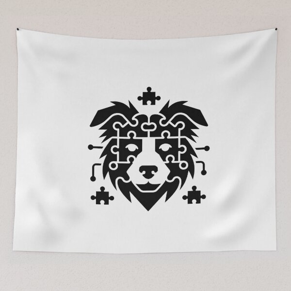Item preview, Border Collie Intelligence - Smart Dog Tee designed and sold by Reichcorp.