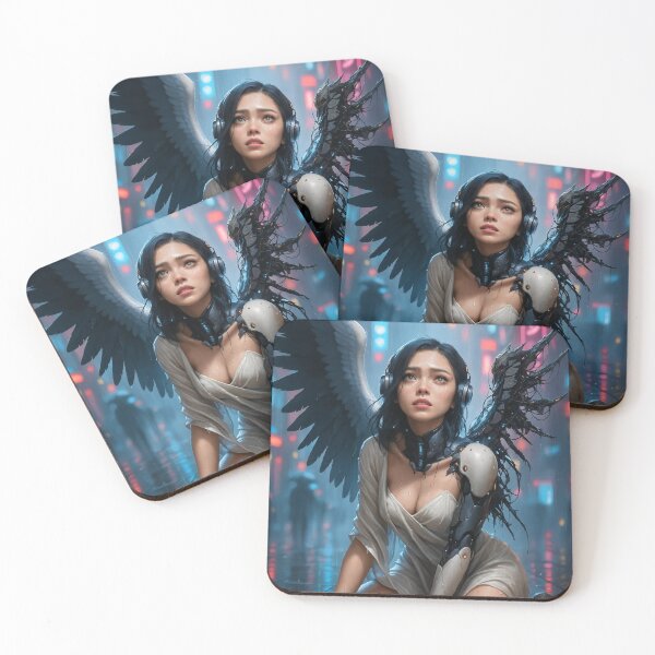 Item preview, Broken cyborg angel cursed creatures daily challen designed and sold by CathryneDelamort.
