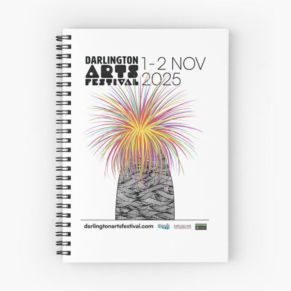 Artikelvorschau, Darlington Arts Festival 2025 Poster von Sherrill Richardson entworfen und verkauft von Darlington Arts Festival.