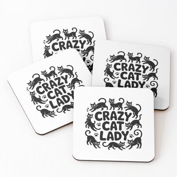 Item preview, Crazy Cat Lady Forever - Eternal Feline Love designed and sold by Reichcorp.