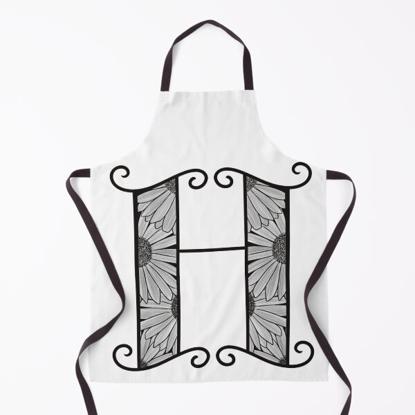 Item preview, Sunflower Inspired Letter H designed and sold by SSN-ART.
