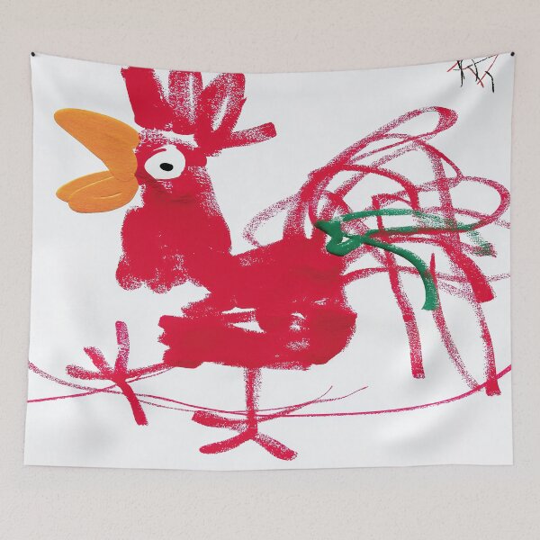 Item preview, Rooster's Playful Adventure designed and sold by Venon28.