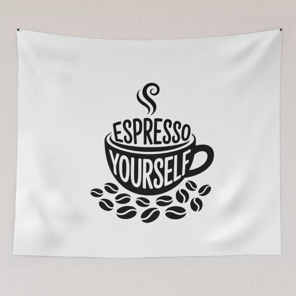 Item preview, Espresso Yourself - Coffee Lover Shirt designed and sold by Reichcorp.