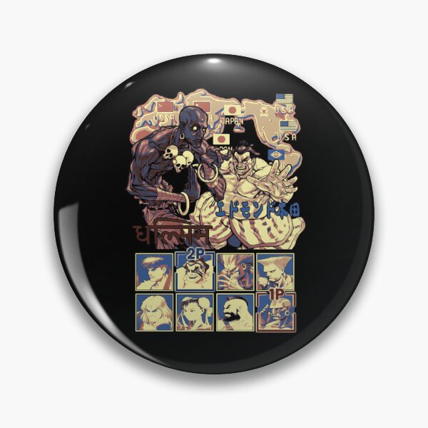 Item preview, Dhalsim & Edmund Classic  designed and sold by PavleCiric.