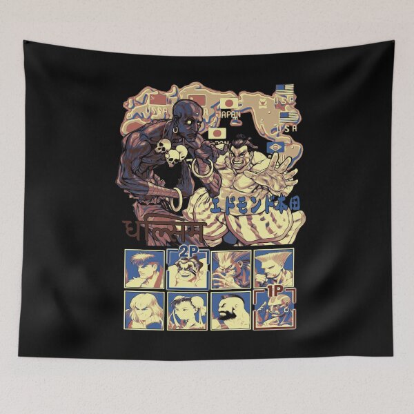 Item preview, Dhalsim & Edmund Classic  designed and sold by PavleCiric.