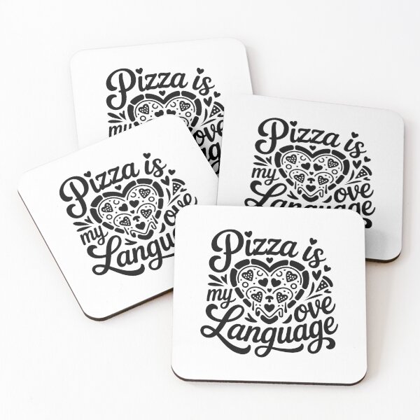 Item preview, Pizza Is My Love Language - Funny Food Tee designed and sold by Reichcorp.