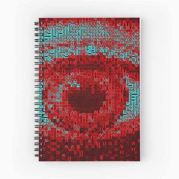 Item preview, Cybercore Eye, Blue and Red designed and sold by Dancing Squares Art.