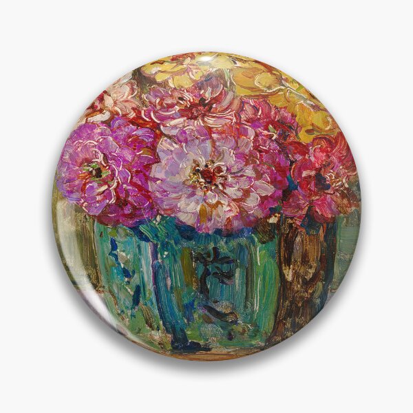 Item preview, Still Life with Zinnias in a Ginger Jar, 1910 designed and sold by UBU-space.