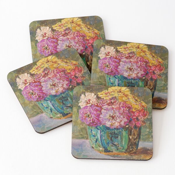 Item preview, Still Life with Zinnias in a Ginger Jar, 1910 designed and sold by UBU-space.