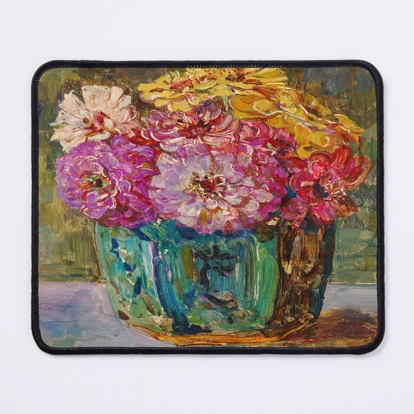 Item preview, Still Life with Zinnias in a Ginger Jar, 1910 designed and sold by UBU-space.