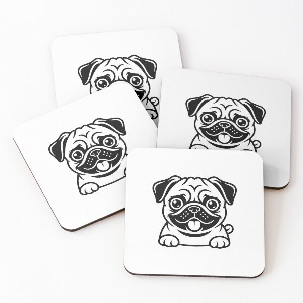 Item preview, Pug Life - Funny Pug Dog T-Shirt designed and sold by Reichcorp.