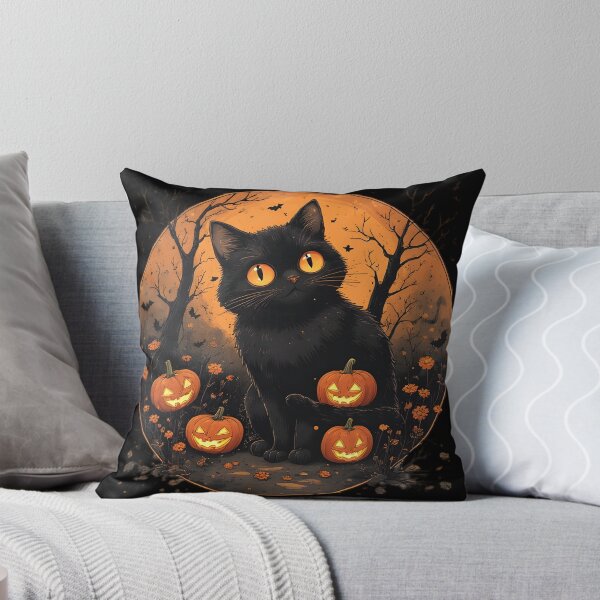 Item preview, Halloween Cat #4 designed and sold by Sam-Tada.