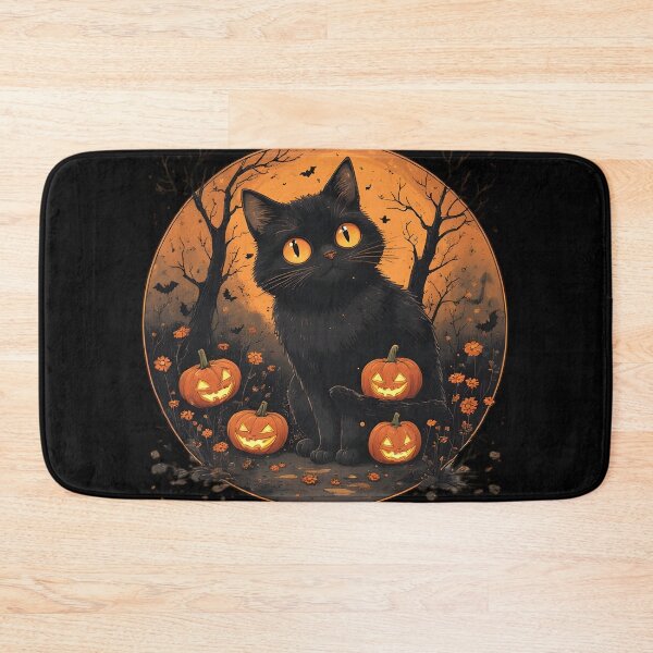 Item preview, Halloween Cat #4 designed and sold by Sam-Tada.