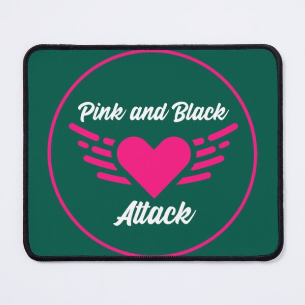 Item preview, Pink and Black Attack Bret Hart Design for Wrestling Fans designed and sold by MMEPSTUDIOsx.