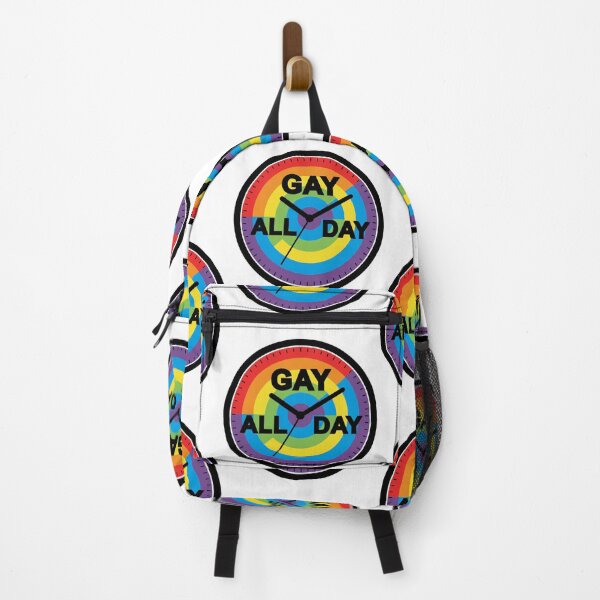Item preview, Funny Gay All Day Rainbow Design designed and sold by Sapphic-Charm.