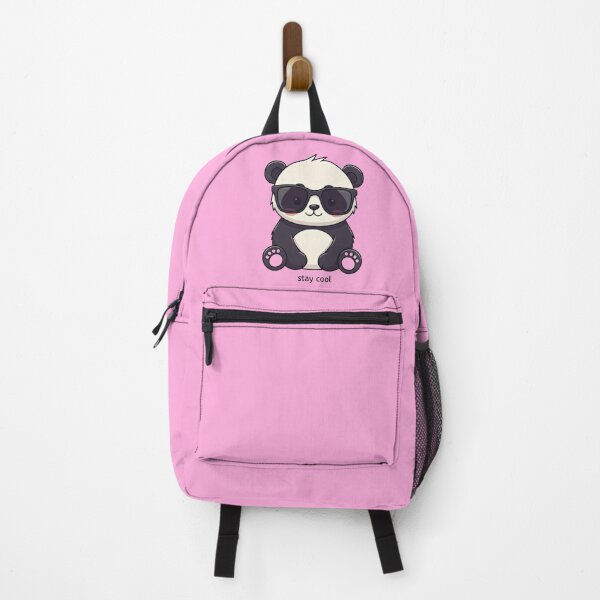Item preview, Cool Baby Panda – Kawaii Panda with Sunglasses and “Stay Cool” Text designed and sold by PixelVibe782.