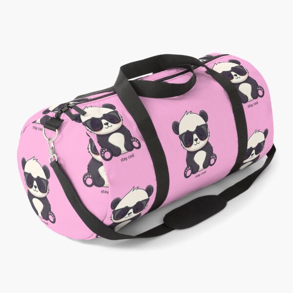 Item preview, Cool Baby Panda – Kawaii Panda with Sunglasses and “Stay Cool” Text designed and sold by PixelVibe782.