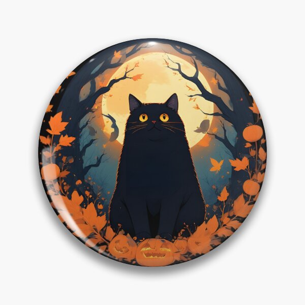 Item preview, Halloween Cat #10 designed and sold by Sam-Tada.