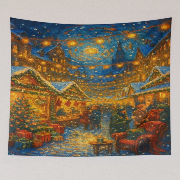 Item preview, Christmas Market, Christmas Celebrations, Christmas Atmosphere, Christmas Tree, Gathering, Sharing, Holiday Season, Nativity designed and sold by Redbdon.