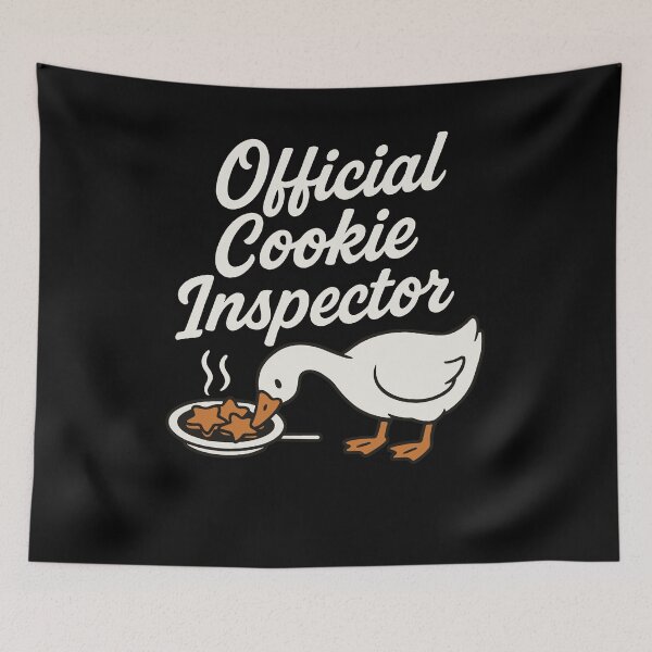 Item preview, Official Cookie Inspector Goose Christmas Funny designed and sold by LuminOrb.