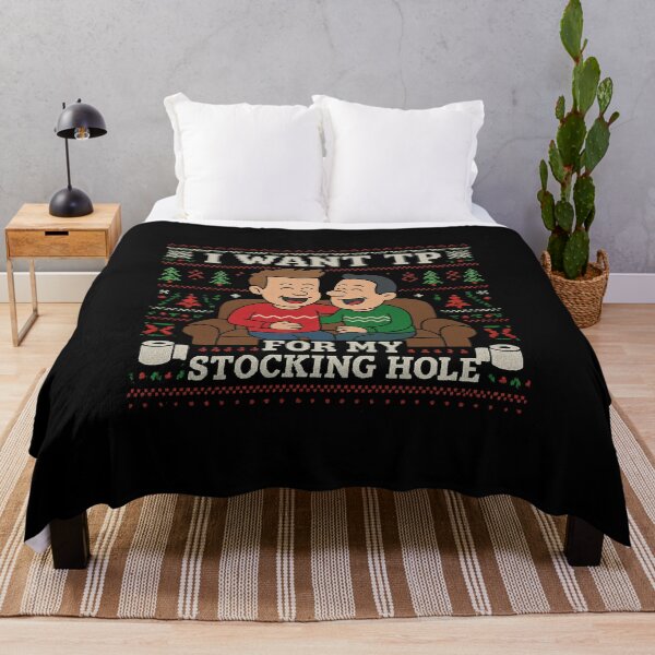 Item preview, Funny Christmas TP Sweater Parody | Toilet Paper Stocking Hole Meme designed and sold by sssweetness.