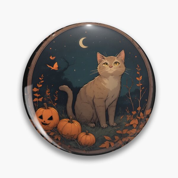 Item preview, Halloween Cat #13 designed and sold by Sam-Tada.