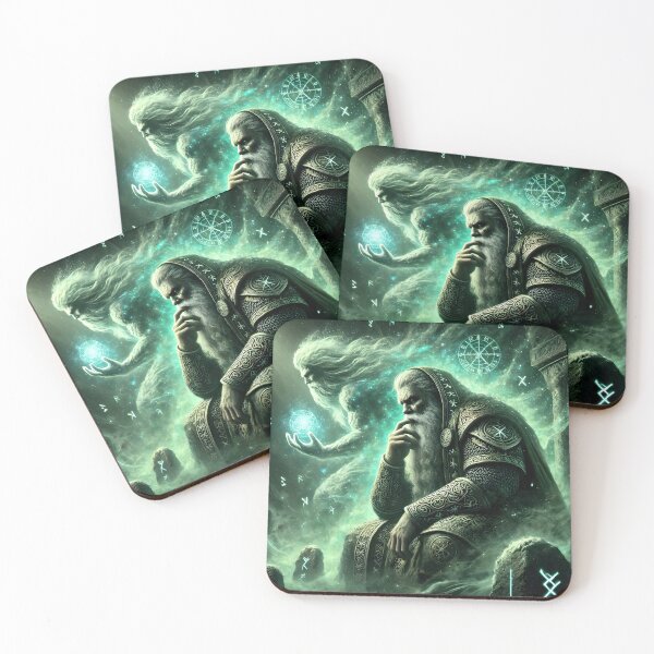 Item preview, "Alvíss – The Dwarf of Eternal Knowledge | Norse Myth Legend Art" designed and sold by Umbra666.