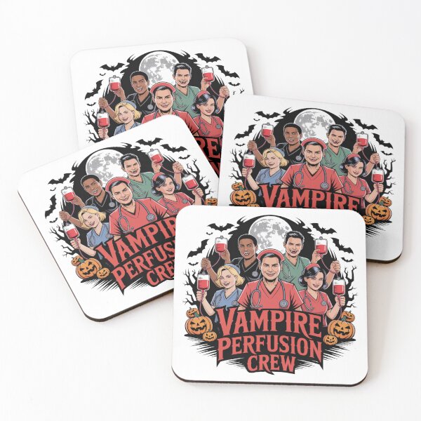 Item preview, Halloween Perfusionist Crew – Vampire Perfusion Team Design designed and sold by CrunchyGoats.