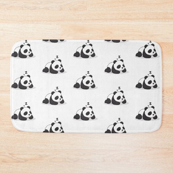 Item preview, Sleeping Baby Panda – Kawaii Minimalist Digital Illustration designed and sold by PixelVibe782.