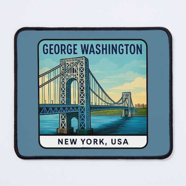 Item preview, George Washington Bridge - New York, USA designed and sold by Myra365Art.