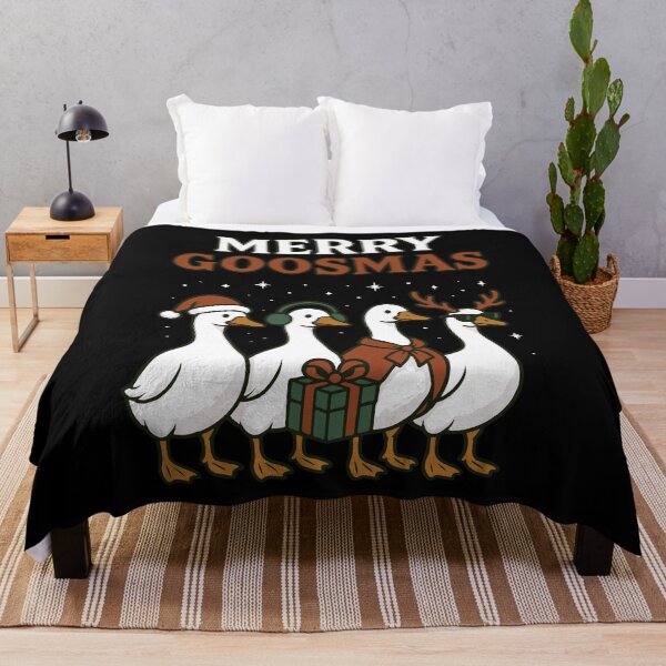 Item preview, Merry Goosmas Christmas Goose Funny Holiday designed and sold by LuminOrb.