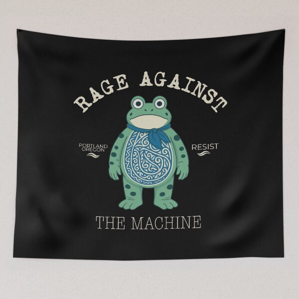 Item preview, Portland Frog  designed and sold by vifernndan.
