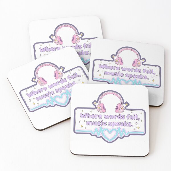 Item preview, Where words fail, music speaks designed and sold by Gnfree.
