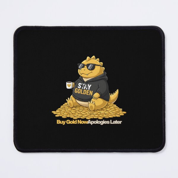 Item preview, Cool Dino Stay Golden Buy Gold Now designed and sold by KakangMudi.