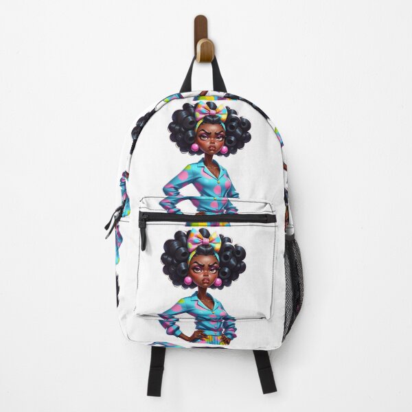 Item preview, Not Today Queen – Moody Afro Girl Expression designed and sold by Lulunza.