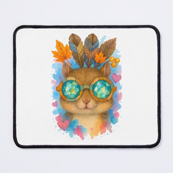 Item preview, Chipmunk Doctor Thanksgiving Art Print | Whimsical Medical Fall Wall Decor designed and sold by ClinicalHubs.