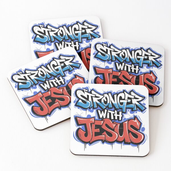 Item preview, Stronger with Jesus designed and sold by OGaries.