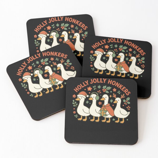 Item preview, Christmas Goose Holly Jolly Honkers Fun Design designed and sold by LuminOrb.