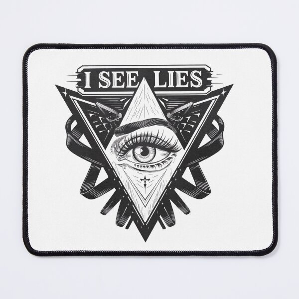 Item preview, I See Lies - All Seeing Eye Dark Street Design designed and sold by WeranovDesign.