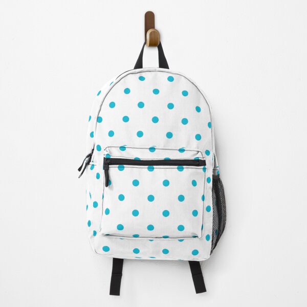 Item preview, Aqua Blue and White Polkadots designed and sold by POLKAIWERX.