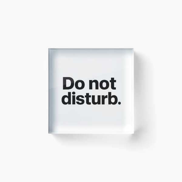 Item preview, Do Not Disturb  designed and sold by Hairball-Pets.