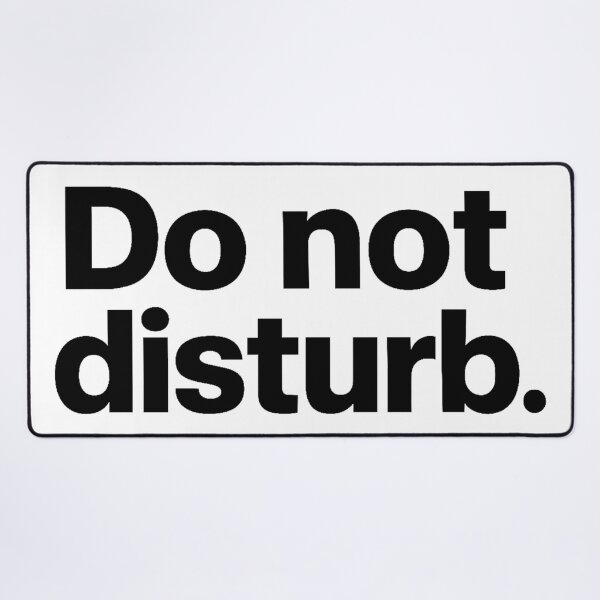 Item preview, Do Not Disturb designed and sold by Hairball-Pets.