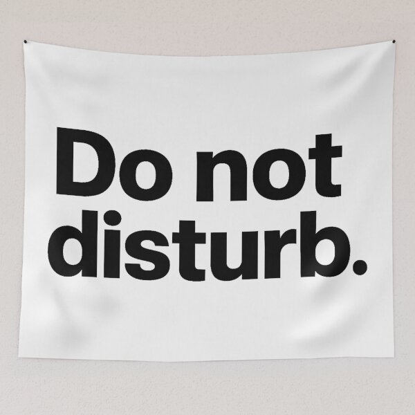 Item preview, Do Not Disturb  designed and sold by Hairball-Pets.